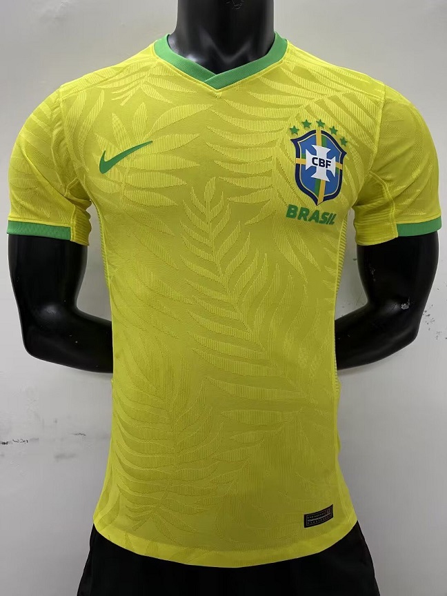 AAA Quality Brazil 23/24 Home Soccer Jersey(Player)